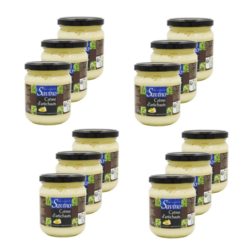 Lot 12x Crème d'artichaut - Bocal 2,28kg