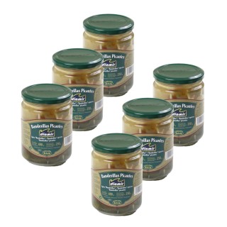 Lot 6x Banderilla / brochette piquante - Bocal 415g