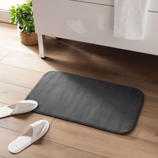 Tapis de bain Berkeley - 45 x 75 cm - Gris anthracite