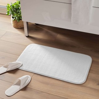 Tapis de bain Berkeley - 45 x 75 cm - Blanc