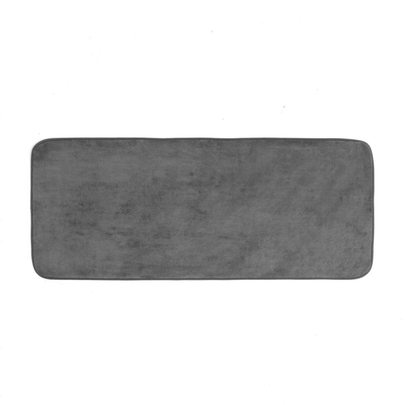 Tapis de bain grande taille Berkeley - 50 x 120 cm - Gris anthracite