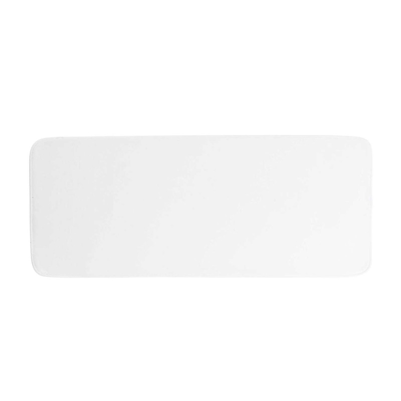 Tapis de bain grande taille Berkeley - 50 x 120 cm - Blanc