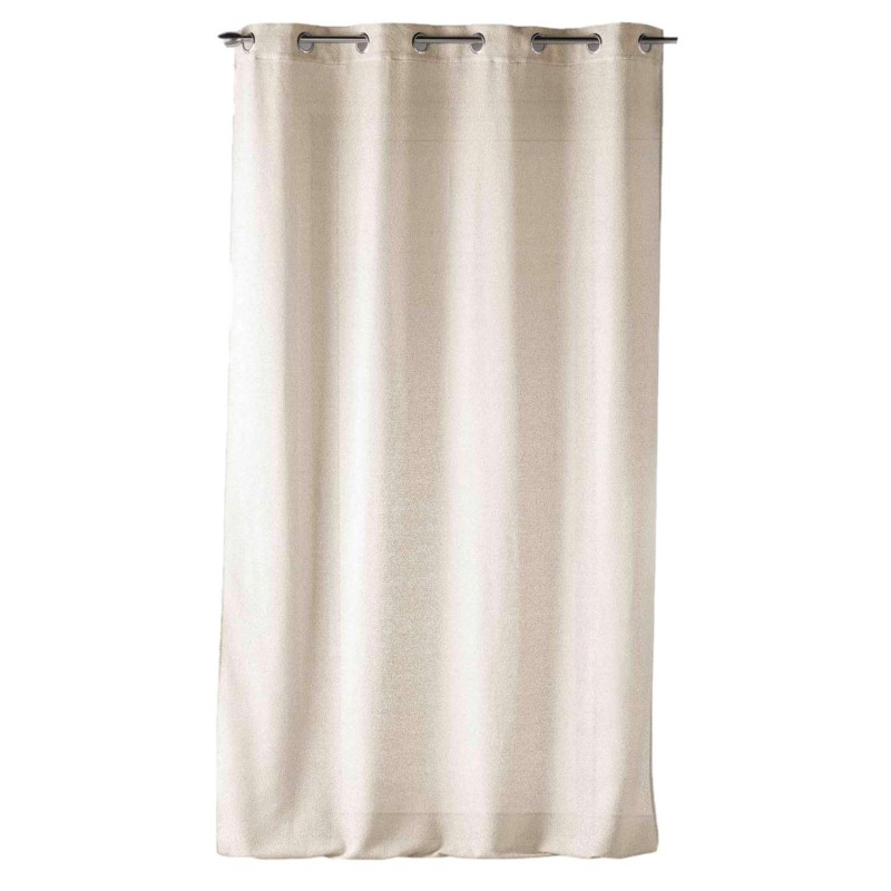 Voilage effet lainage Devoluy grande hauteur - 140 x 280 cm - Lin