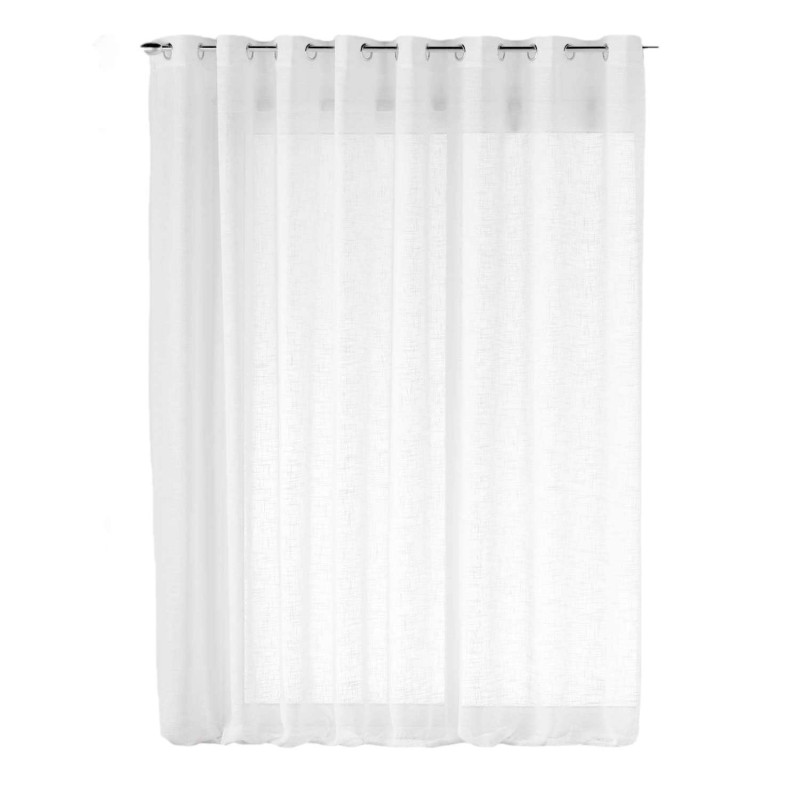 Voilage Delano grande largeur - 300 x 240 cm - Blanc