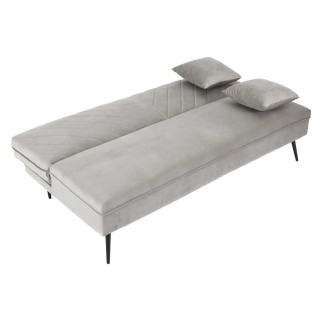 Canapé convertible Fauske- 2 Places - Gris