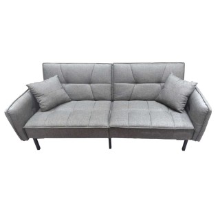 Canapé convertible Leknes - 3 Places - Gris