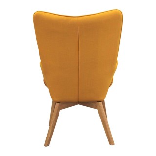 Fauteuil de salon scandi Helsinki - Jaune