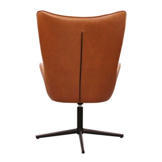 Fauteuil pivotant Helsinki - Marron