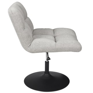 Fauteuil de salon pivotant Askim - Gris