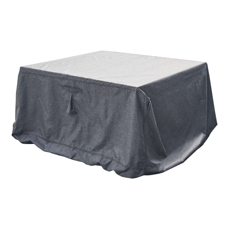 Housse de protection pour table carrée S HAMBO - 105 x 105 x 80 cm - Gris