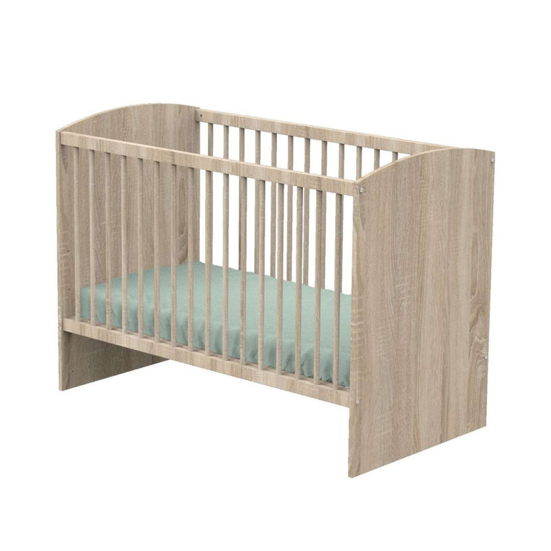 Lit bébé Access Bois - Sauthon - 60 x 120 cm - Marron