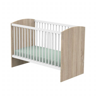 Lit bébé Access Bois - Sauthon - 60 x 120 cm - Blanc