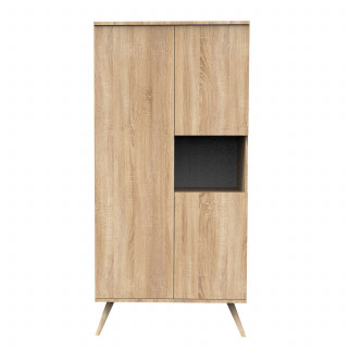 Armoire Seventies - Sauthon - Marron