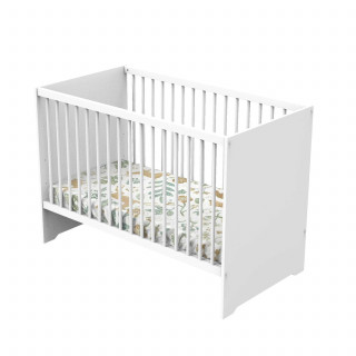 Lit bébé First - Sauthon - 60 x 120 cm - Blanc