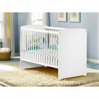 Lit bébé Basic - Sauthon - 60 x 120 cm - Blanc