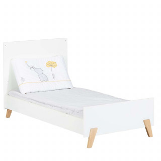 Lit bébé évolutif Joy - Sauthon - 70 x 140 cm - Blanc