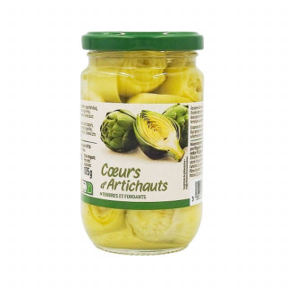 Lot 12x Cœurs d'artichauts - Bocal 2,1kg