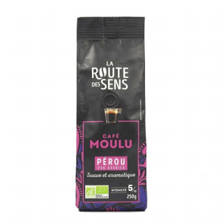 Lot 6x Café moulu Pérou BIO - Sachet 250g