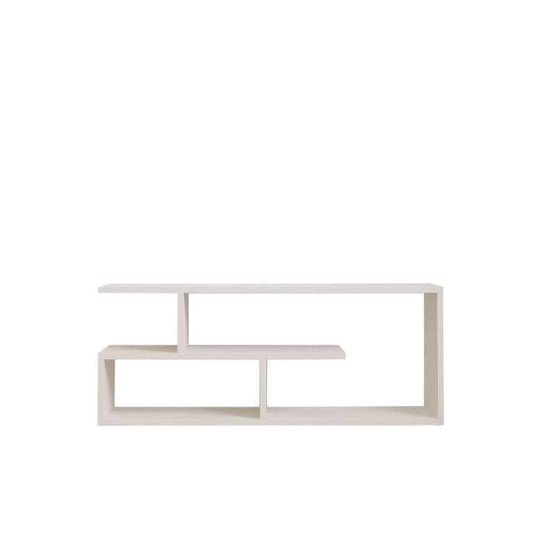 Meuble TV design en bois RAPHAEL - Blanc Meuble TV design en bois RAPHAEL - Blanc