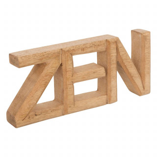 Mot à poser en bois ZEN - Beige