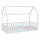 Lit cabane pour enfant BOSCO - 90 x 190 cm - Blanc