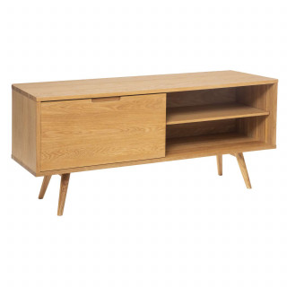 Buffet 1 porte et 3 tiroirs en bois DIGHA - Beige