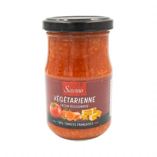 Lot 3x Sauce végétarienne façon bolognaise - Bocal 600g