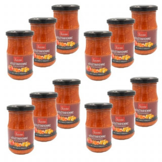 Lot 12x Sauce végétarienne façon bolognaise - Bocal 2,4kg