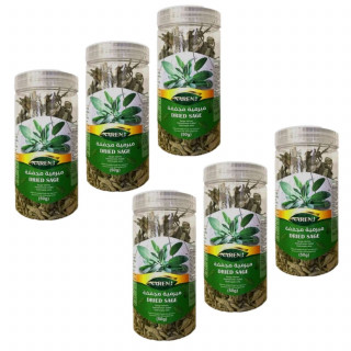 Lot 6x Sauge séchée - Pot 50g