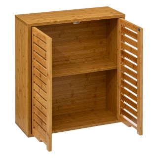 Armoire de toilette à suspendre en bambou - SICELA