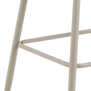Lot de 2 tabourets de bar SÖREN - Beige