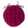 Galette de chaise ronde rouge - Diam. 38 cm - ALIX