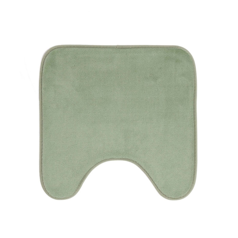 Tapis contour WC Berkeley - 45 x 45 cm - Vert
