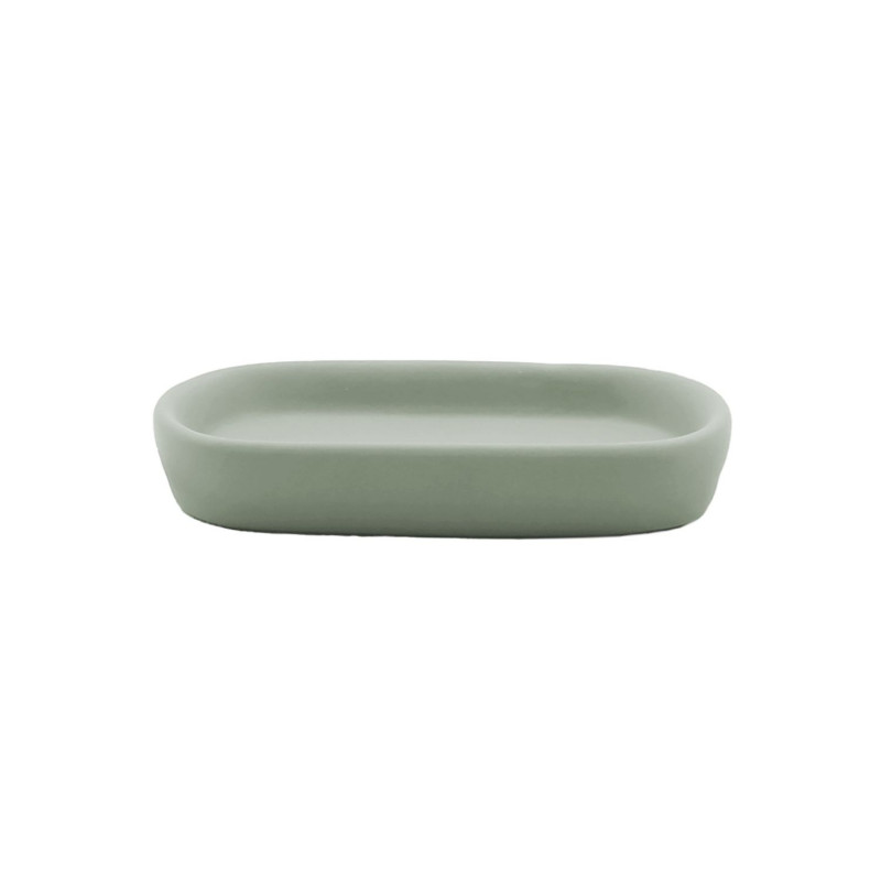 Porte-savon en céramique BERKELEY - Vert Porte-savon en céramique BERKELEY - Vert