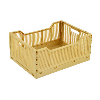Cagette pliable FOLDY - Taille L - Ocre