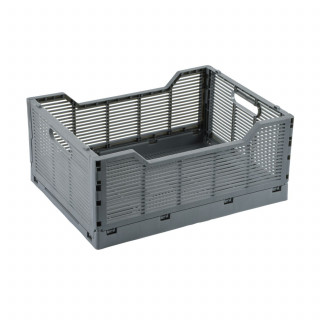Cagette pliable FOLDY - Taille L - Gris