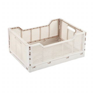 Cagette pliable FOLDY - Taille L - Beige