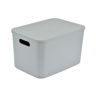 Boite avec couvercle CHROMACASE - 15,5 L - Gris