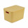 Boite avec couvercle CHROMACASE - 15,5 L - Ocre
