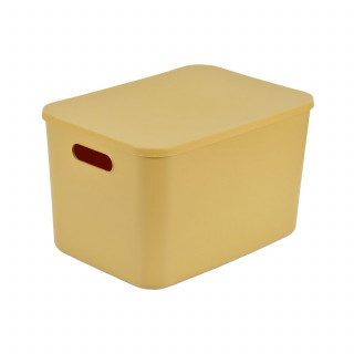 Boite avec couvercle CHROMACASE - 15,5 L - Ocre