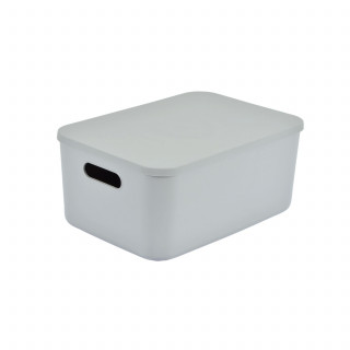 Boite avec couvercle CHROMACASE - 10,5 L - Gris
