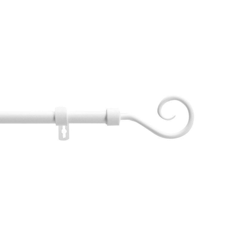 Kit de tringle à rideaux extensible ARABESQUE - L. 210 à 380 cm - Blanc Kit de tringle à rideaux extensible ARABESQUE - L. 210 à 380 cm - Blanc