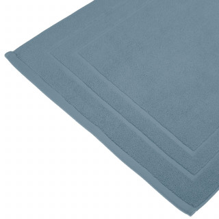 Tapis de bain en coton PRAIA - Bleu