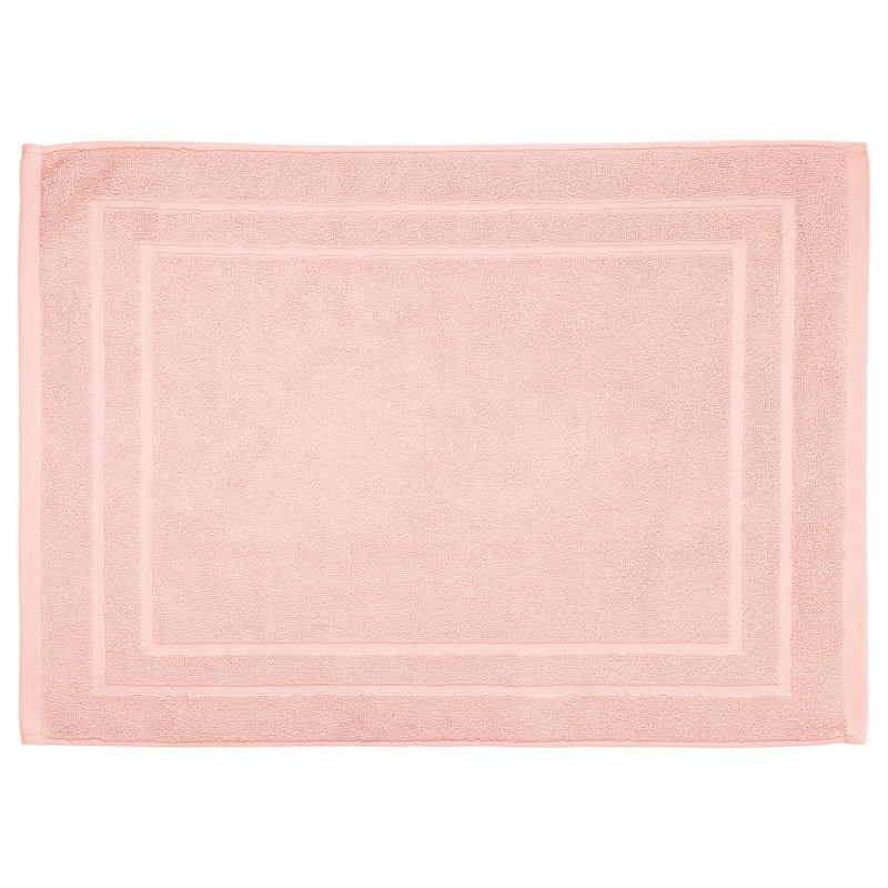 Tapis de bain en coton PRAIA - Rose