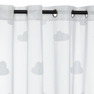 Voilage nuage - 140 x 240 cm - Blanc
