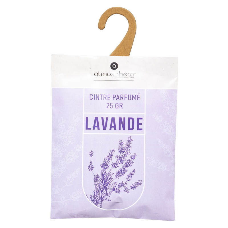 Lot de 3 cintres parfumés à la lavande Lot de 3 cintres parfumés à la lavande