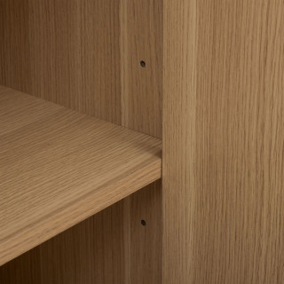 Buffet bas 3 portes en bois TASSO - Beige