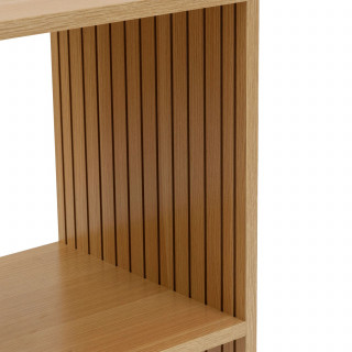 Étagère 3 cases mix en bois TASSO - Beige