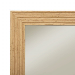 Miroir de porte à suspendre en bois TASSO - Beige