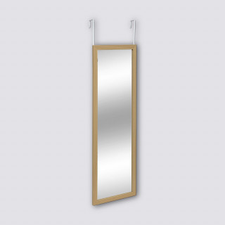 Miroir de porte à suspendre en bois TASSO - Beige